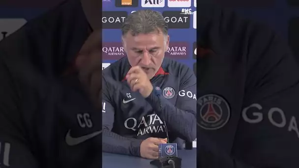 PSG : "Vous inventez", la réprimande de Galtier aux médias