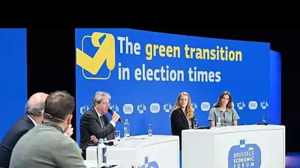 Le commissaire européen en charge de l'Economie assume la priorité donnée au Pacte vert durant le…