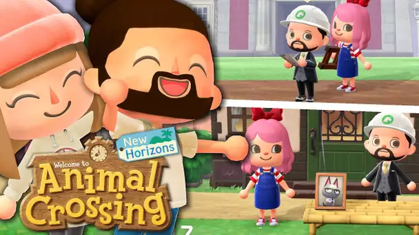 ON REFAIT LE MUSÉE ET ON A LA PHOTO DE RAYMOND ! | ANIMAL CROSSING NEW HORIZONS EPISODE 57 CO-OP