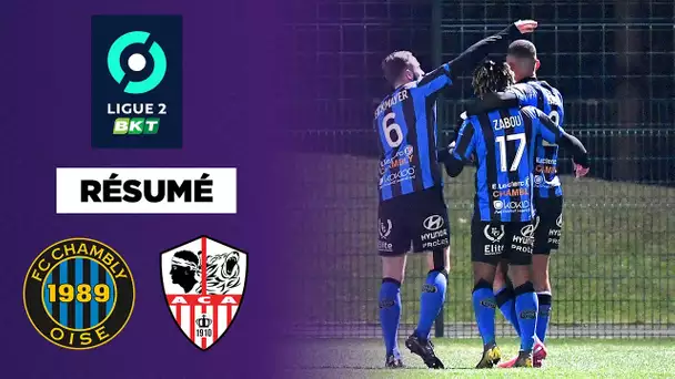 ⚽️ Résumé - Ligue 2 BKT : Victoire précieuse pour Chambly !