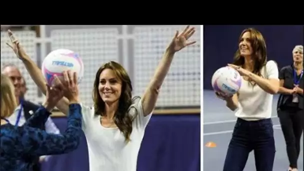 Le côté sportif de la princesse Kate : les six matchs qu'elle a réussis en images