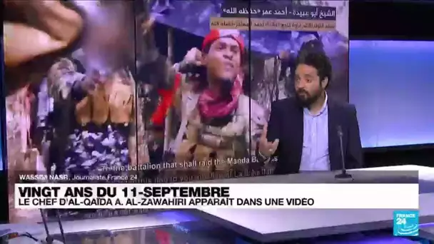 11-Septembre : le chef d'Al-Qaïda, A. Al-Zawahiri apparaît dans une vidéo • FRANCE 24