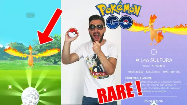 CAPTURE de SULFURA LE NOUVEAU POKEMON LEGENDAIRE ! - Pokémon GO