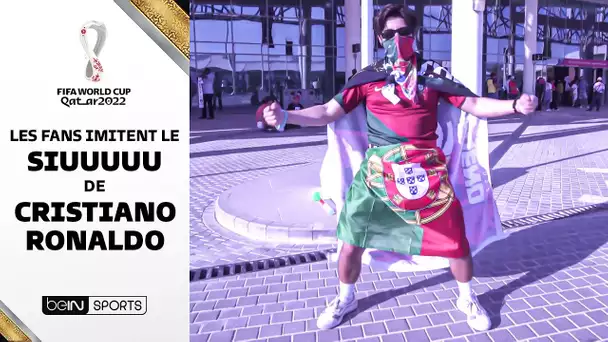 Les fans imitent la célébration de Cristiano Ronaldo