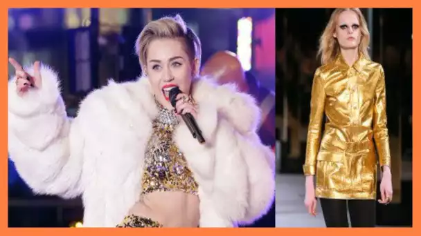 Mode : Miley Cyrus et Rita Ora craquent pour le doré, tendance de la rentrée