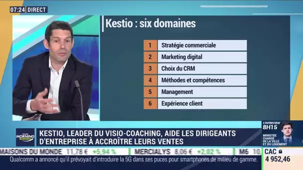 Dominique Seguin (Kestio): Kestio aide les dirigeants d'entreprise à accroître leurs ventes