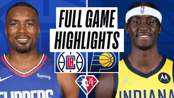 CLIPPERS at PACERS | FULL GAME HIGHLIGHTS | January 31, 2022