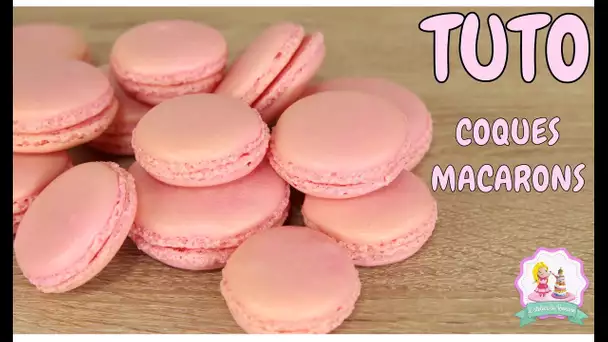 ♡• RECETTE COQUES DE MACARONS MERINGUE FRANCAISE FACILE ET INRATABLE  •♡