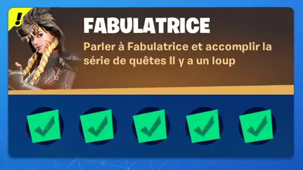 TERMINER LES QUETES FABULATRICE "CARTES A REMPLIR" SUR FORTNITE (FORTNITE DEFI SAISON 8)