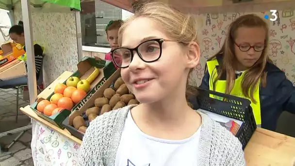 Frontignan : les enfants "jouent à la marchande" pour apprendre à bien manger