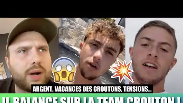 DOC JAZY BALANCE SUR LA TEAM CROUTON ET SUR LE VOYAGE 😱 (ARGENT, MICHOU ET INOXTAG, VLOG DE VALOUZZ)