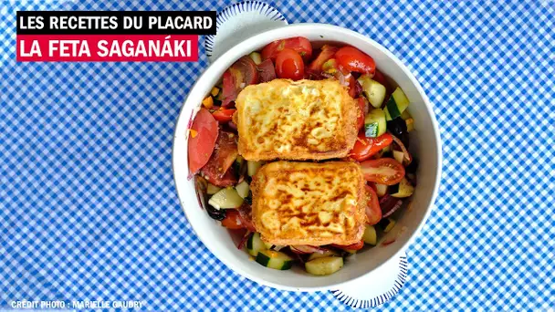 Féta saganáki - Les recettes de François-Régis Gaudry