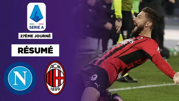 Résumé : A lui seul, Giroud offre la victoire à Milan contre le Napoli !