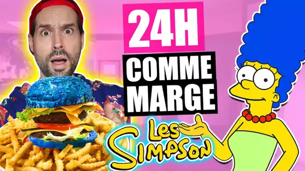 JE MANGE COMME MARGE SIMPSON PENDANT 24H - HUBY