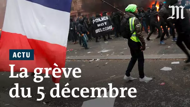 Grève du 5 décembre : les images de la mobilisation