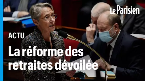 Réforme des retraites : âge légal, pension minimum, régimes spéciaux… les annonces d’Élisabeth Borne