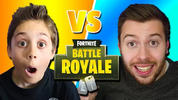 FORTNITE VS MON COUSIN - Il m&#039;apprend à jouer !