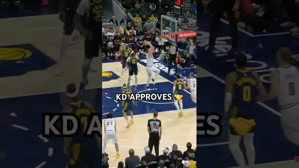 KD likes the Jokic dunk
