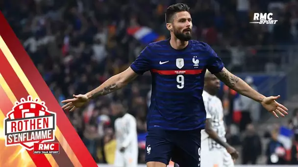 Équipe de France : "Sportivement, Giroud est indispensable" estime Rothen