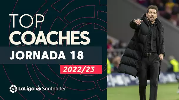 LaLiga Coaches Jornada 18: Simeone, Imanol & Diego Martínez