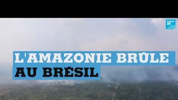 Le gouvernement mobilise l'armée contre les incendies au Brésil