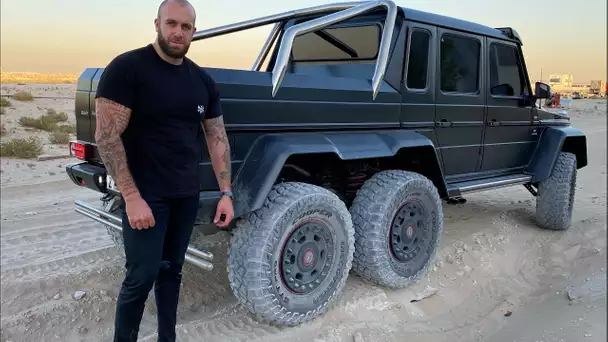 JE SORS LE G63 6x6 D’UN MEMBRE DE LA FAMILLE ROYALE DE DUBAÏ 😱🔥