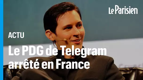 Arrestation de Pavel Durov, PDG de Telegram, à l'aéroport du Bourget