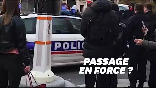 Une lycéenne blessée en marge d'un blocage à Paris