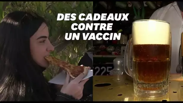 A l'étranger, on ne sait plus quoi inventer pour inciter les gens à se faire vacciner