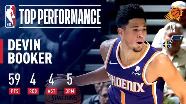 Devin Booker Goes Off For A Season-High 59 Points | March 25, 2019