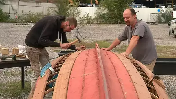 A Annecy, le dernier charpentier de marine de la région transmet son savoir-faire