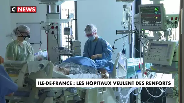 Ile-de-France : les hôpitaux veulent des renforts