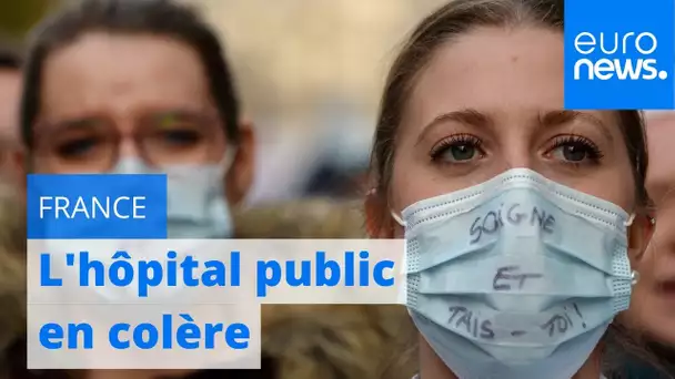 L'hôpital public en colère : manifestation nationale en France