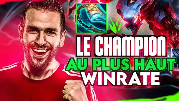 🏆 LE CHAMPION AU PLUS HAUT WINRATE DU JEU = FREE ELO OU BAN (Merci Riot..)