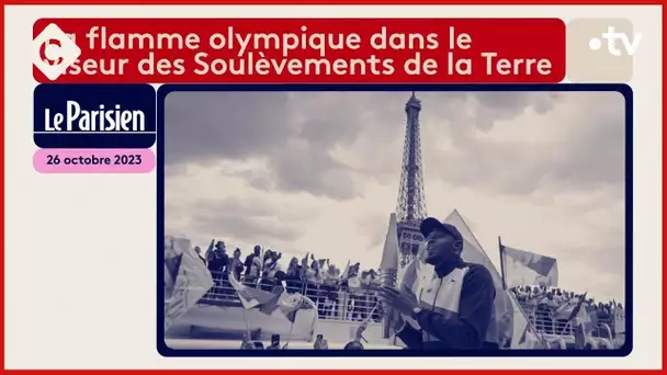 Paris 2024 : la flamme olympique menacée ? - La Story - C à Vous - 26/10/2023