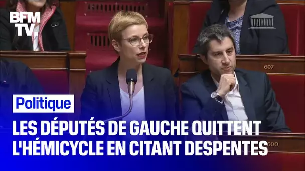 Retraites: les députés de gauche quittent l’hémicycle pour protester contre le 49.3