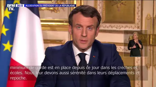 Taxis et hôtels pourront être réquisitionnés pour le personnel soignant, annonce Emmanuel Macron