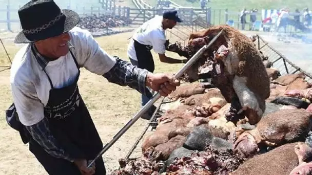 L’Uruguay bat le record du monde du plus grand barbecue