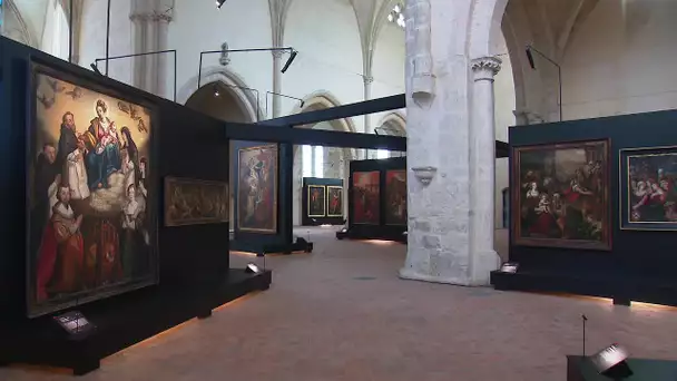 Sarthe : L' Abbaye Royale de l'Epau expose ses Trésors d'Art Sacré