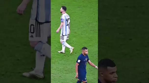 Le geste de Mbappé et de Messi qui montre qu’ils n’ont pas de pitié l’un pour l’autre 😲 #shorts