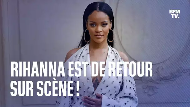 Rihanna de retour sur scène: redécouvrez le parcours ascensionnel de la pop star