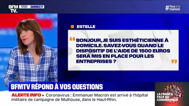 Quand le dispositif d'aide de 1500€ pour les entreprises sera-t-il mis en place ?