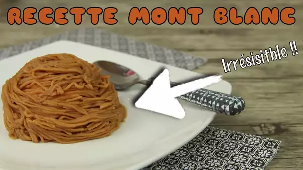 ♡• RECETTE MONT BLANC | FACILE ET RAPIDE •♡