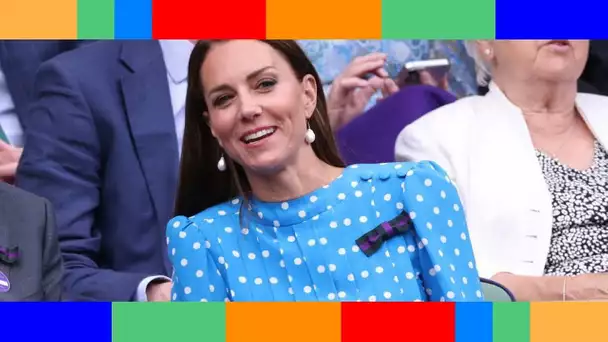 Kate Middleton  elle a loupé la demi finale de Wimbledon pour être une maman comme les autres