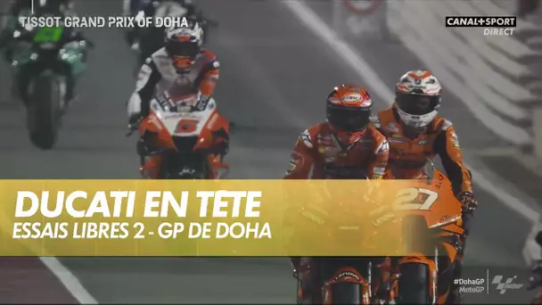 Ducati rafle les trois premières places ! Essais libres 2 / GP de Doha