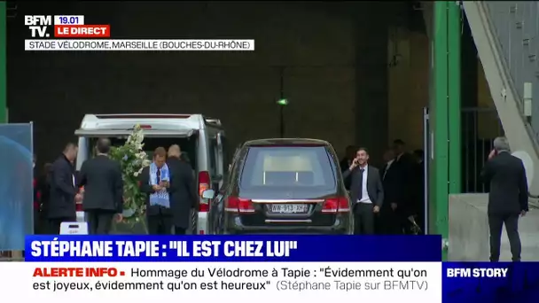 Revivez la cérémonie d'hommage des supporters de l'OM à Bernard Tapie en intégralité