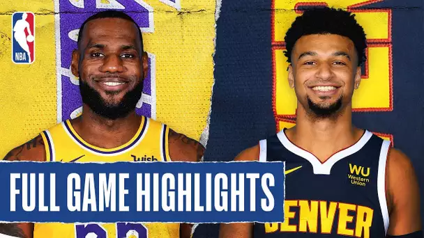 LAKERS at NUGGETS | FULL GAME HIGHLIGHTS | February 12, 2020