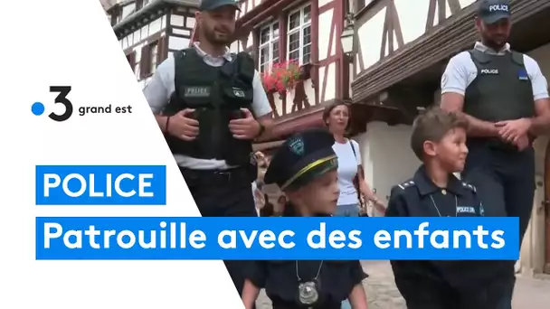 Police : à Strasbourg, des enfants ont patrouillé dans les rues de la ville