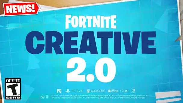 UNE DATE POUR LE CREATIF 2.0 + LES NOUVEAUTES DE LA MAJ ! (FORTNITE NEWS)