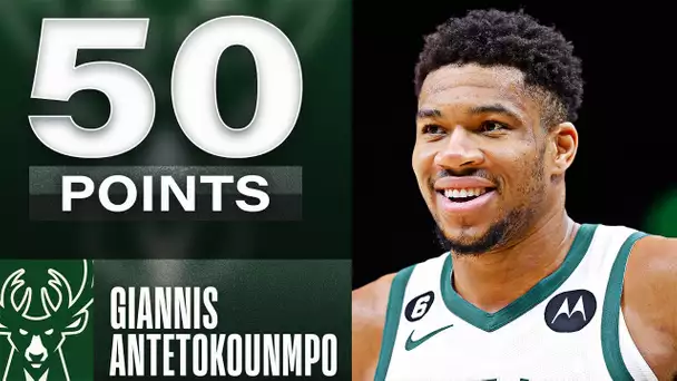 Giannis Antetokounmpo GOES OFF for a 50 PT DOUBLE-DOUBLE In Bucks W! | January 29, 2023